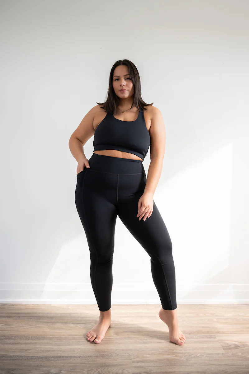 High Rise Compressive Pocket Legging - Image 3