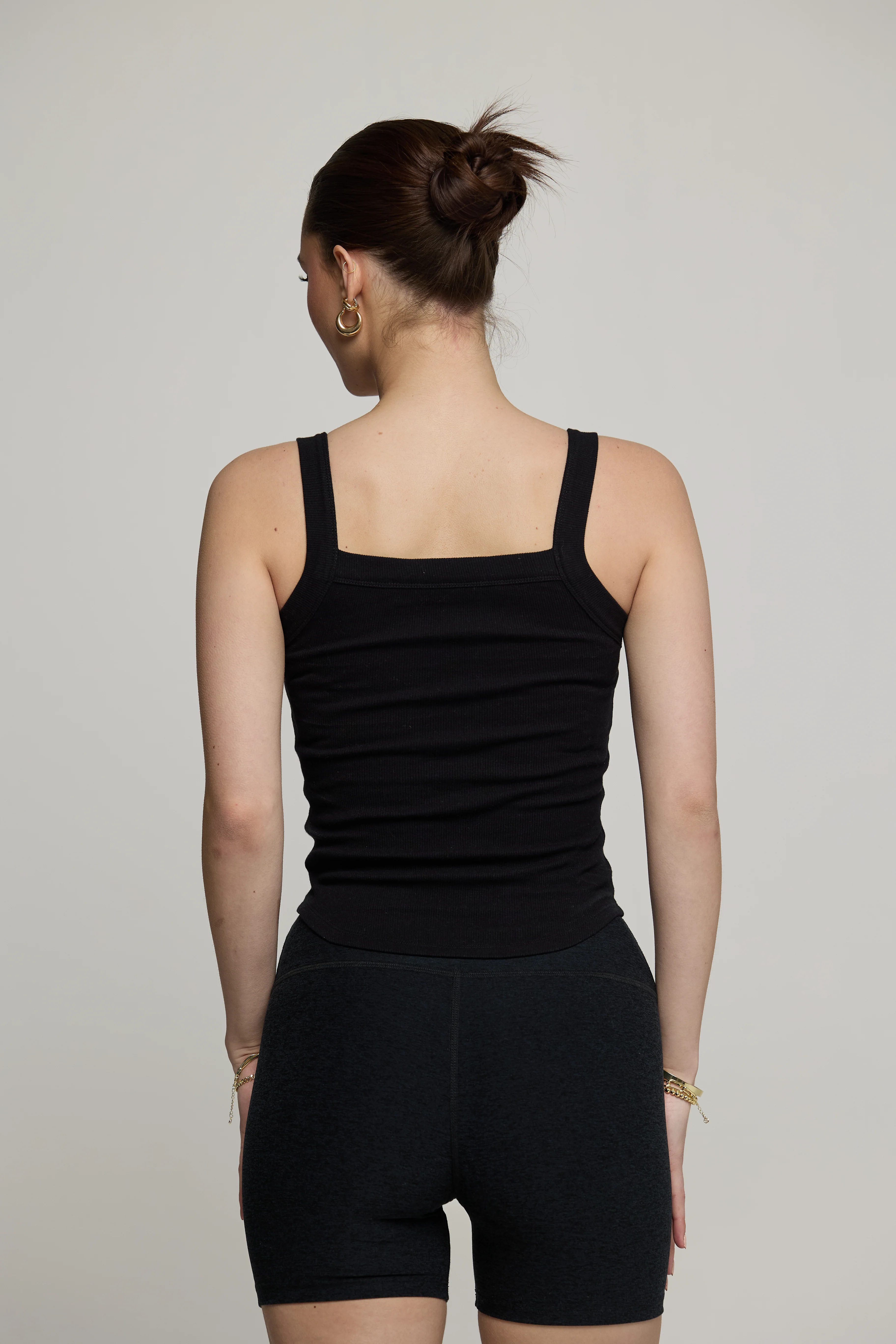 Two Way Tank in Caviar - Image 10