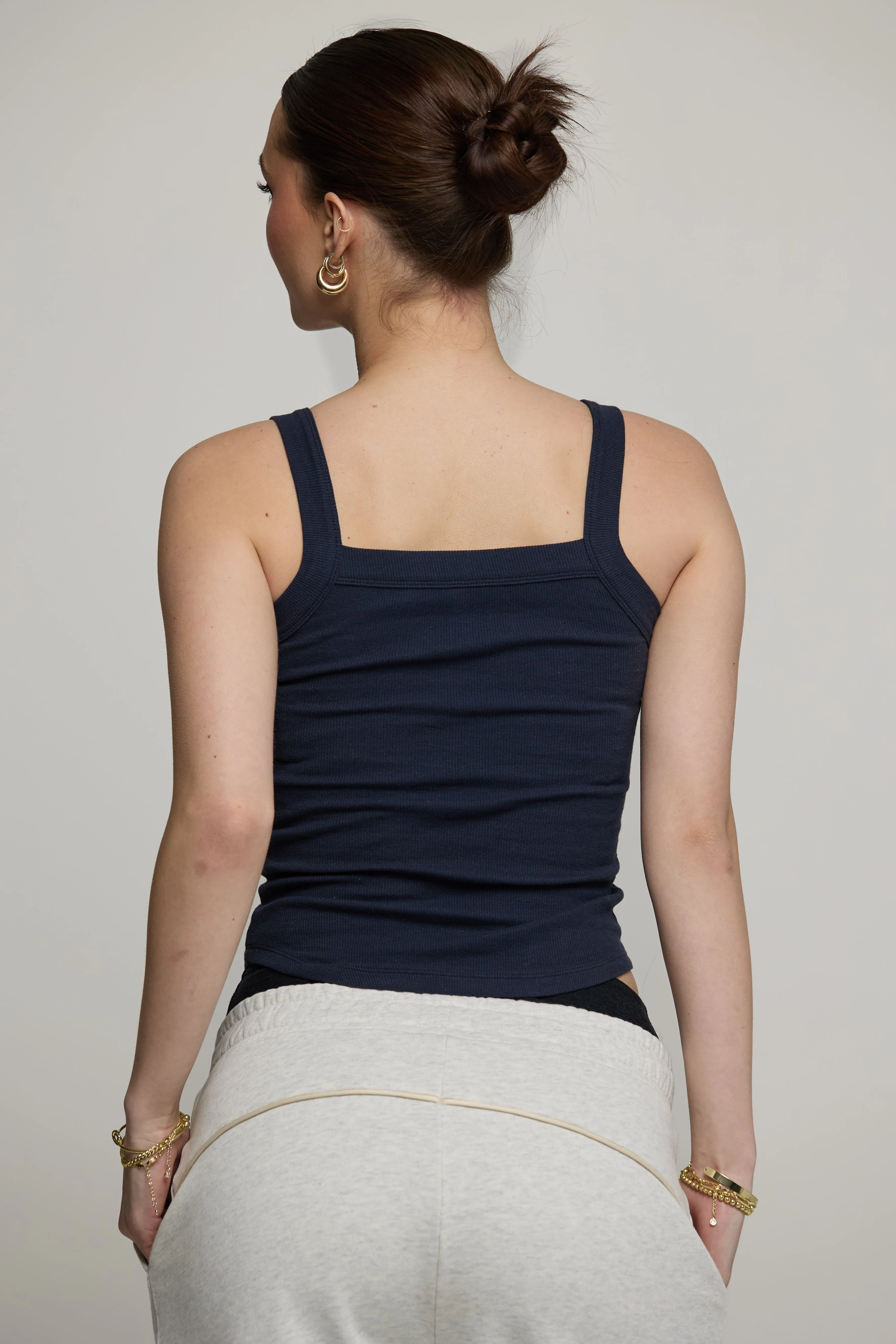 Two Way Tank in Deep Blueberry - Image 8