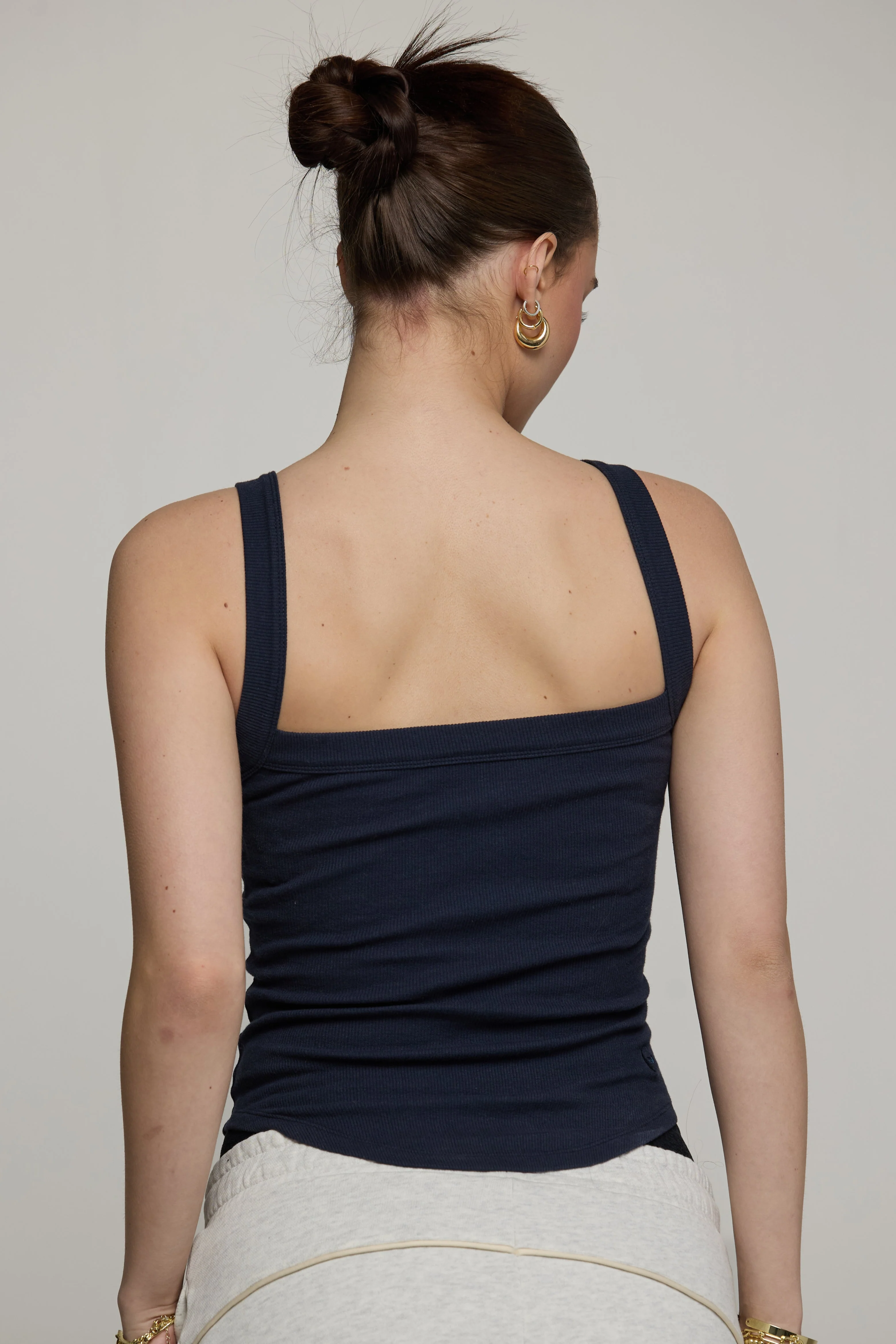 Two Way Tank in Deep Blueberry - Image 9