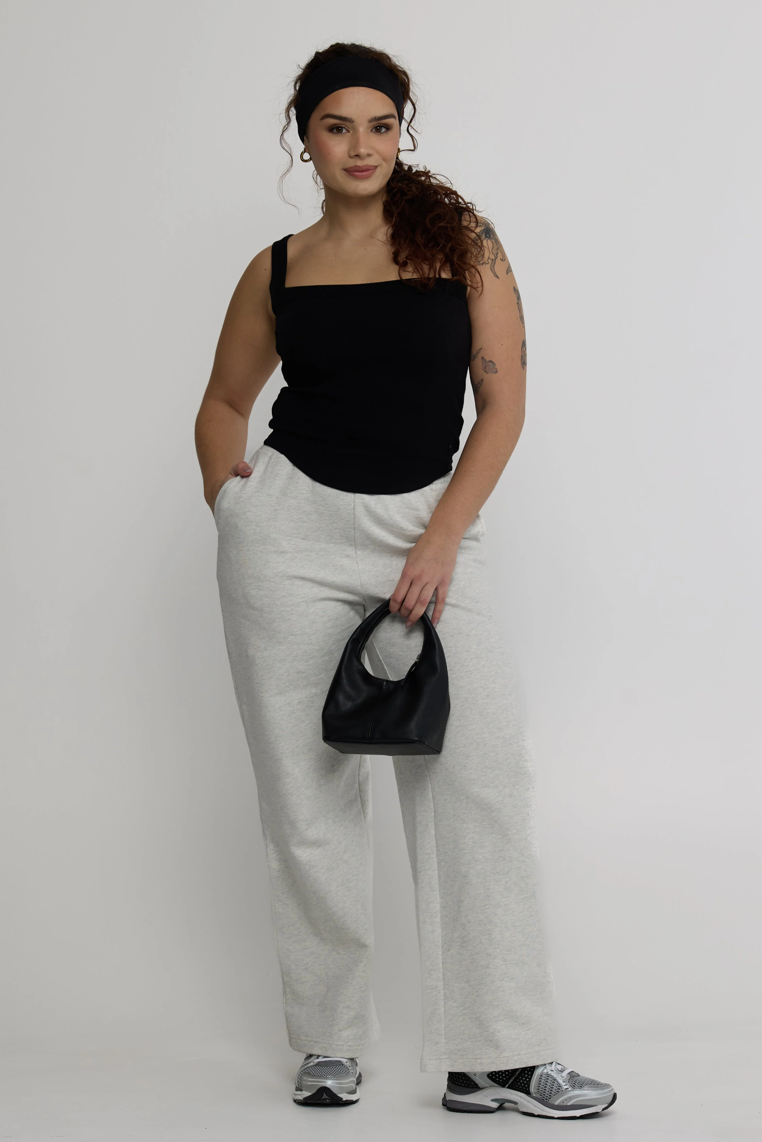 Two Way Tank in Caviar - Image 5